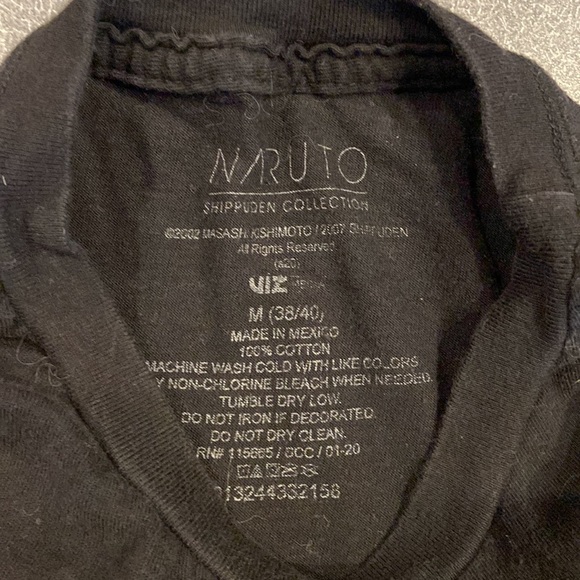 Naruto Uzumaki anime t-shirt (med) - Picture 2 of 4